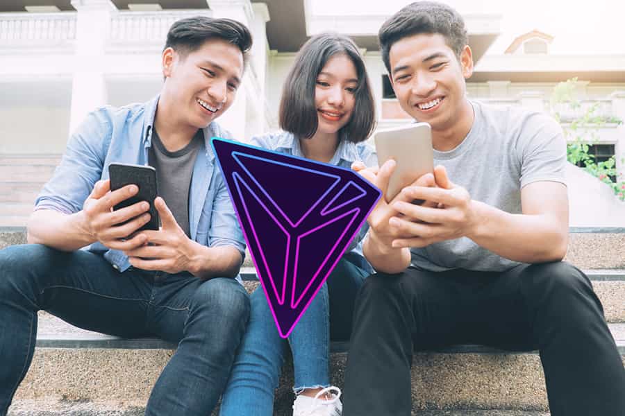 Tron Announces Peiwo App Social Media