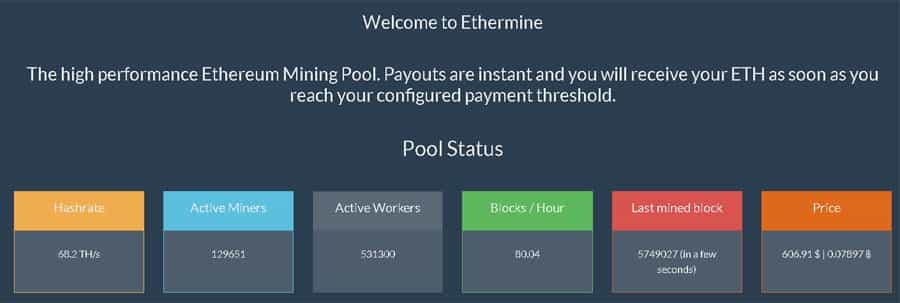 Ethermine Overview