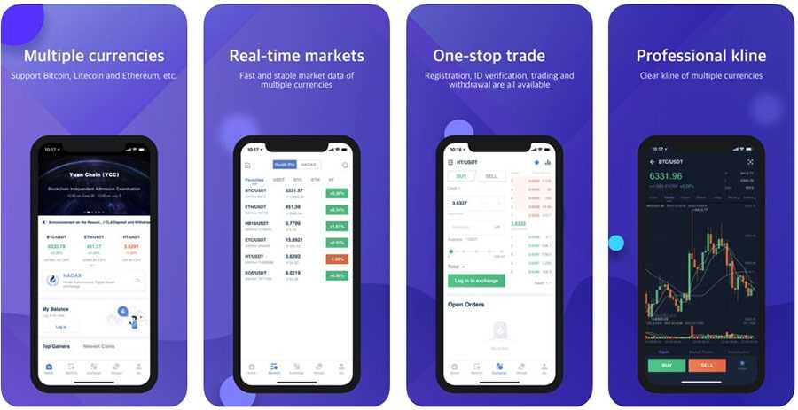 Huobi Mobile Trading App