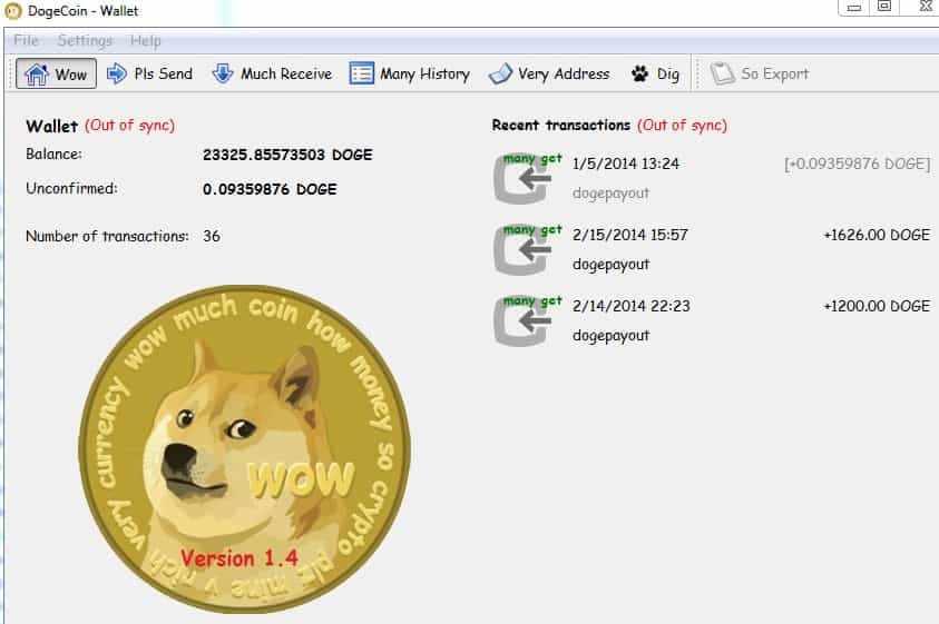 Official Dogecoin Wallet