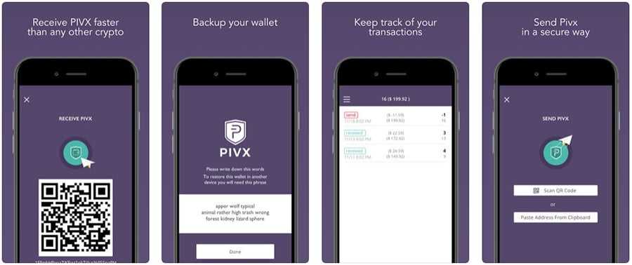 PIVX Mobile Wallet
