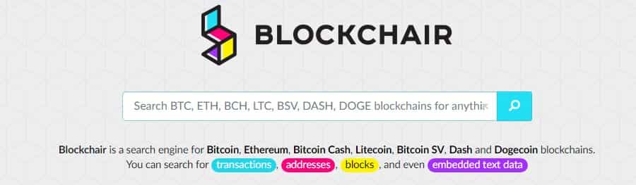 Blockchair Blockchain Explorer
