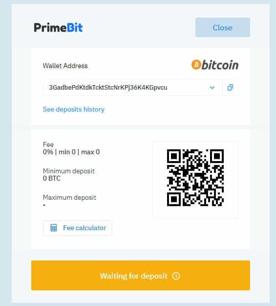 Funding Bitcoin PrimeBit