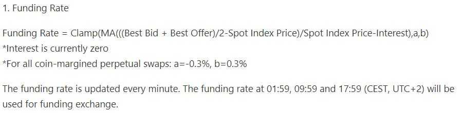 OKEX Funding Rate