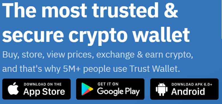 Trust Wallet Homepage