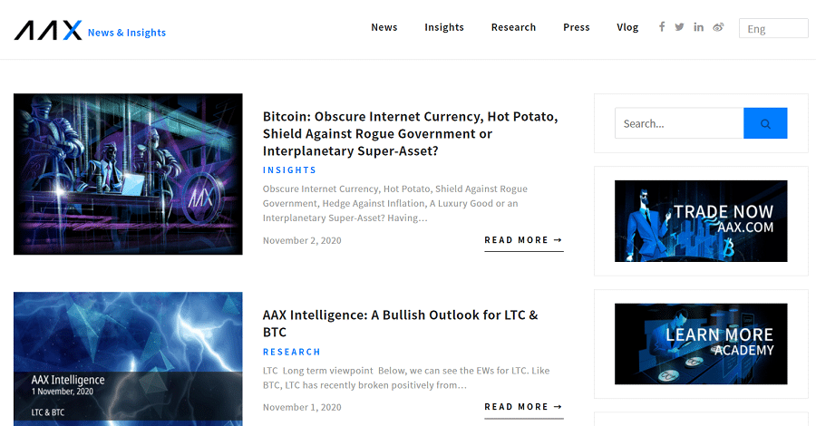 AAX Exchange Blog