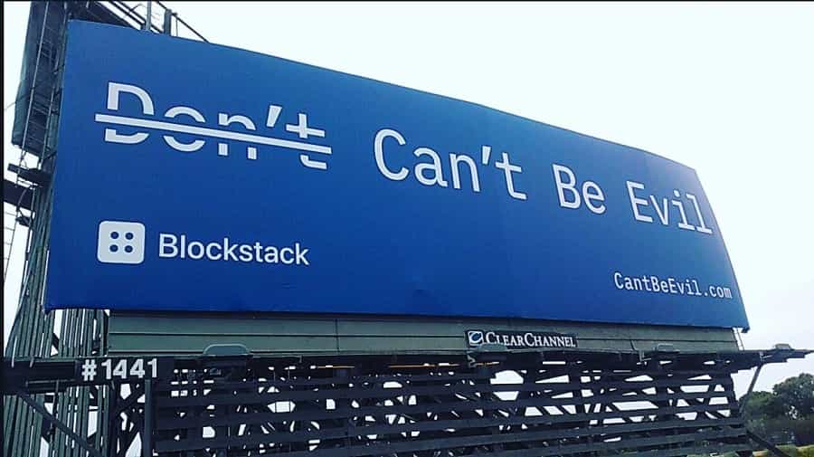 Blockstack Billboard
