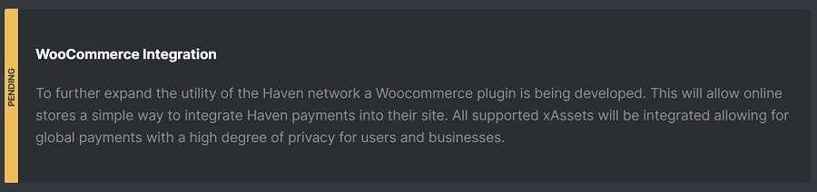 XHV WooCommerce Plugin