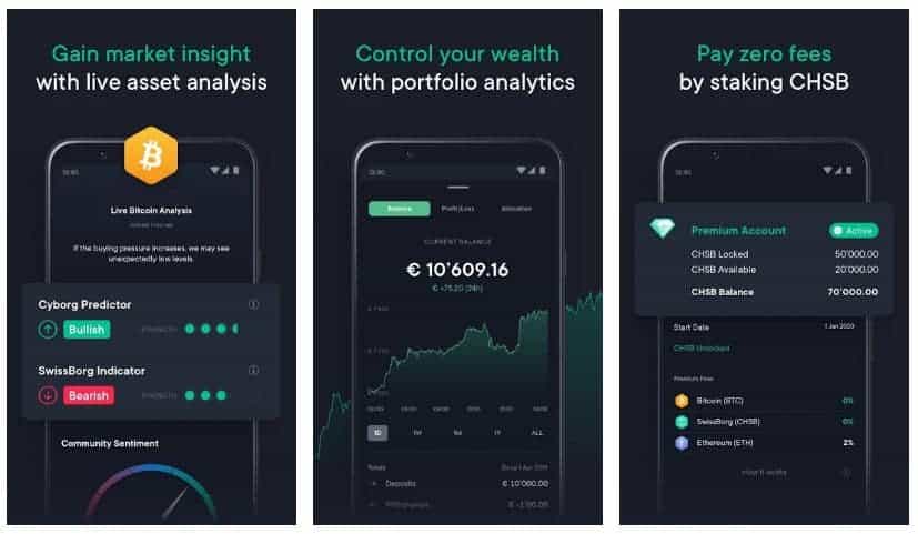 SwissBorg Wealth App