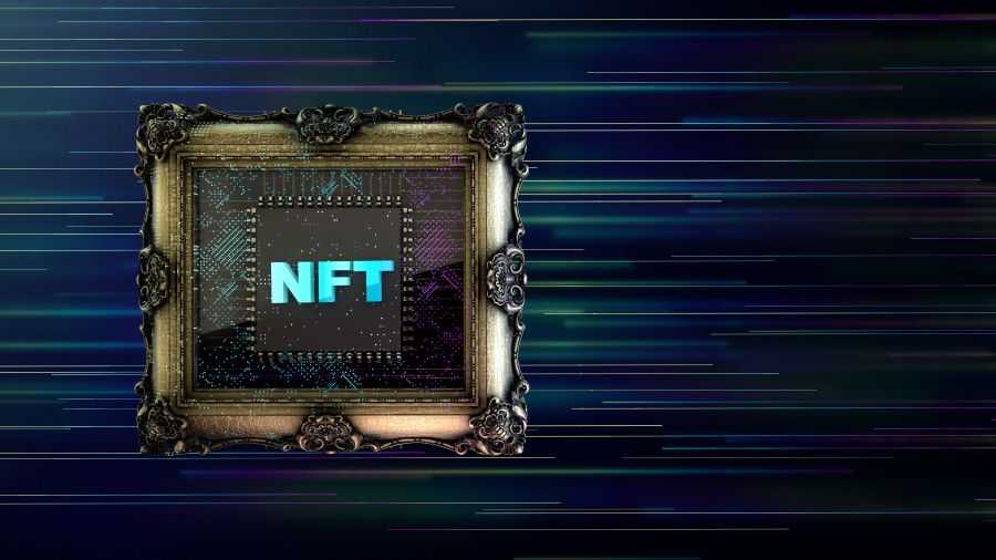 NFT in frame
