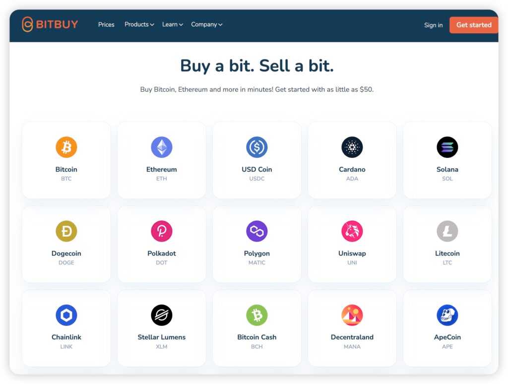 Bitbuy available assets