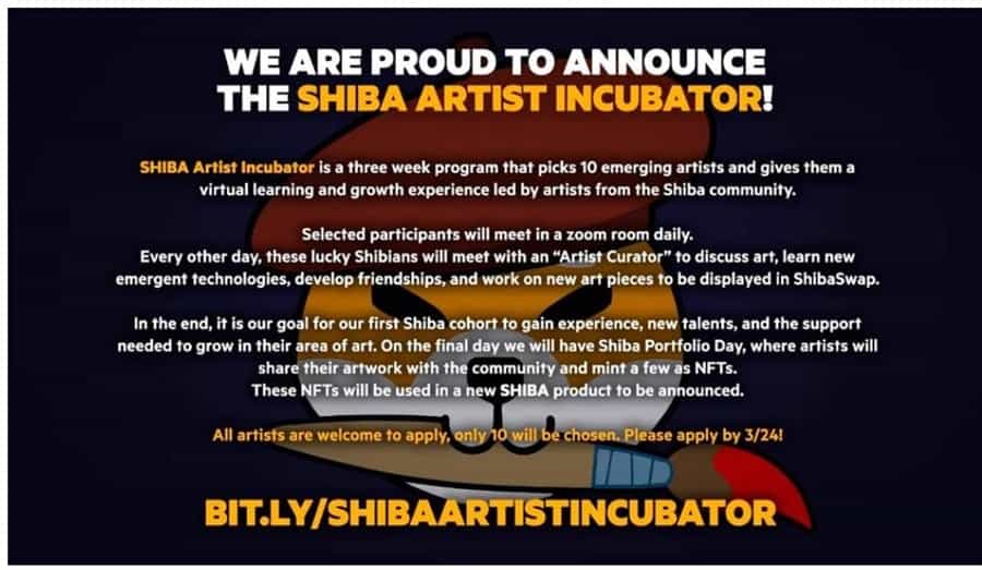 Shiba Artist Incubator
