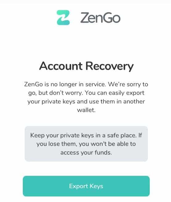 ZenGo Account Recovery
