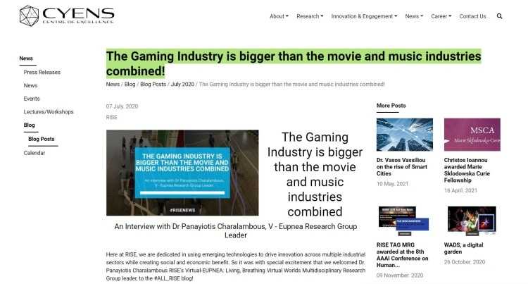 Gaming Industry