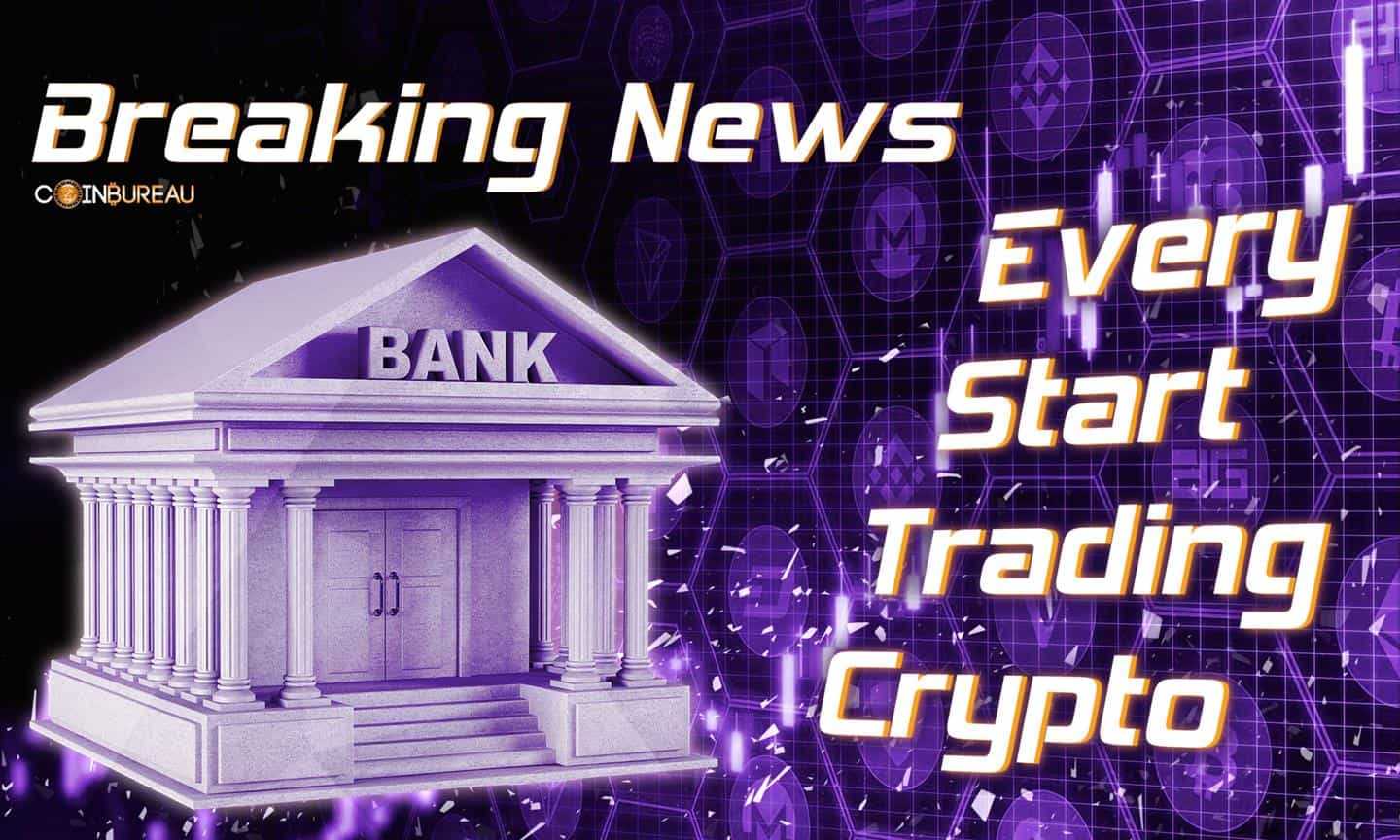 Every Big Bank Will Eventually Start Trading Crypto
