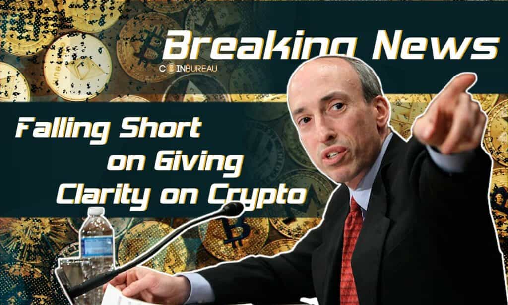 SEC Commissioner Says Chairman Gensler Falling Short on Giving Clarity on Crypto