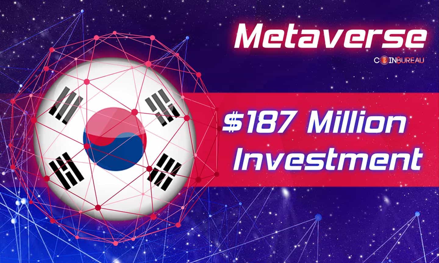 187 Million Investment by South Korea in a National Metaverse