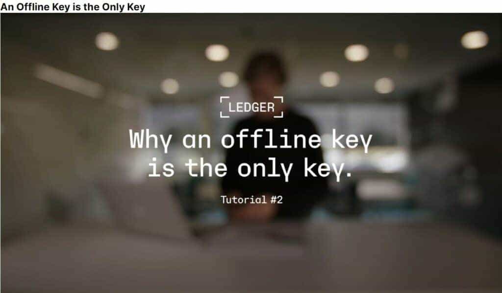 offline key