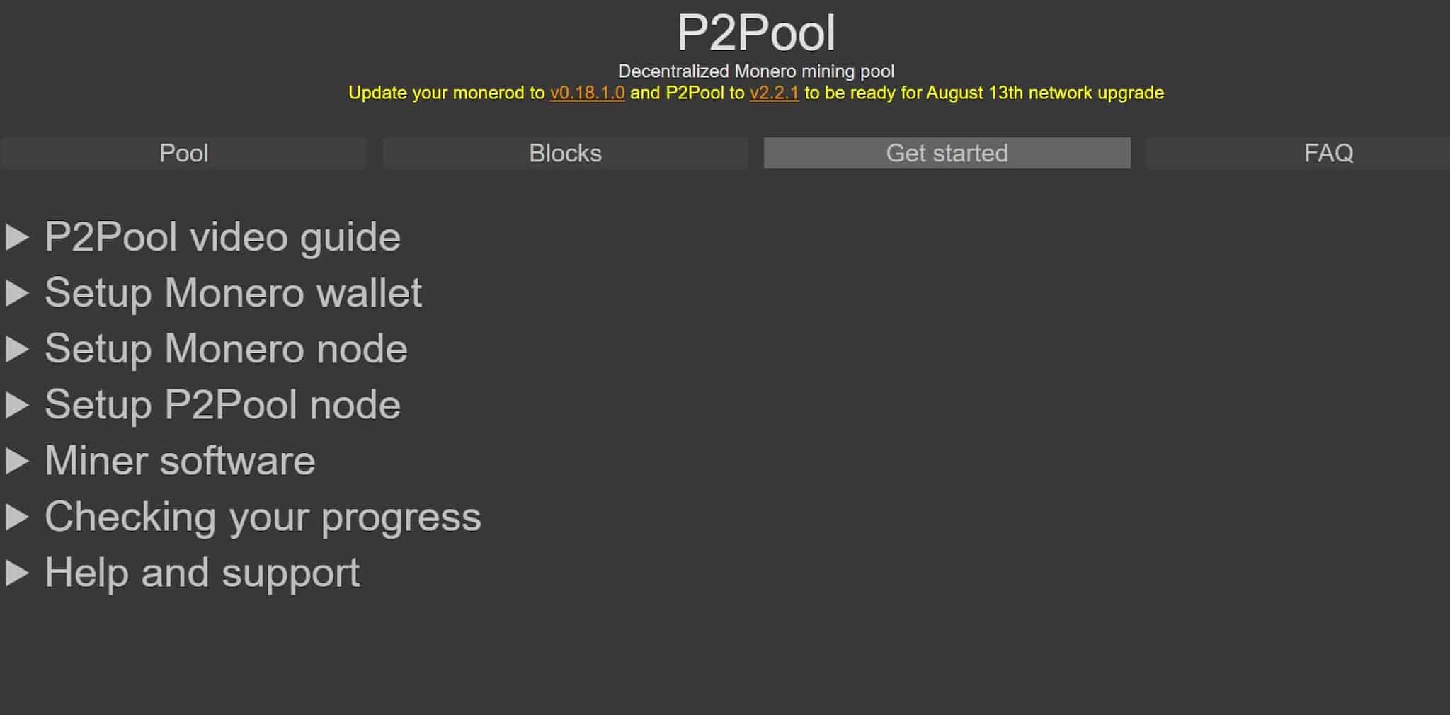p2pool support