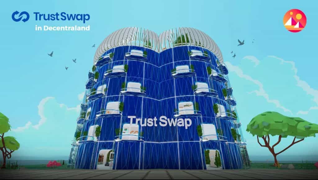 Trustswap decentraland