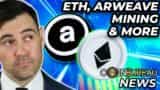 Crypto News ETH Updates, Arweave, Fed Hikes, Twitter