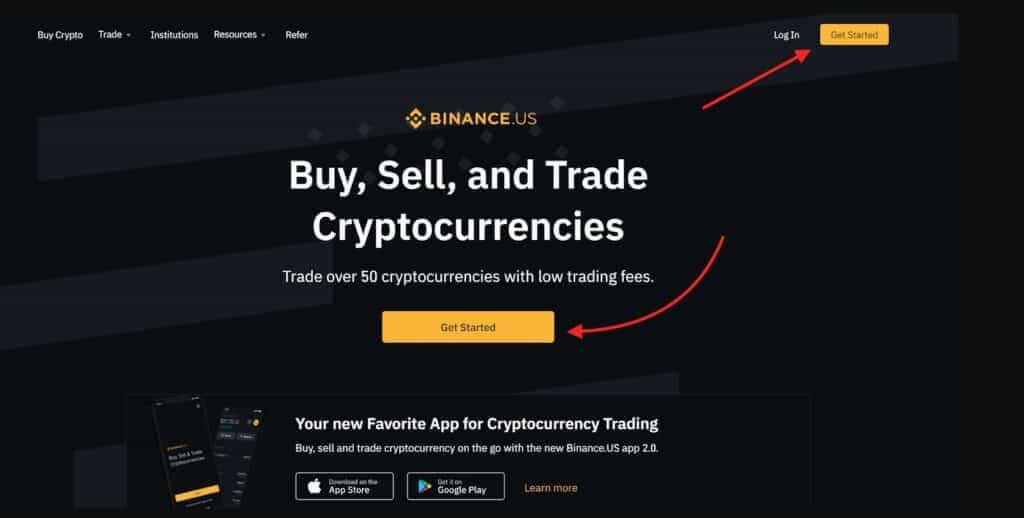How to sign up for binance us