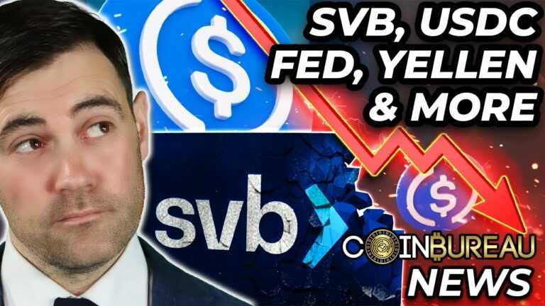 Crypto News- SVB Collapse, USDC, ETH, SEC, Fed & MORE!